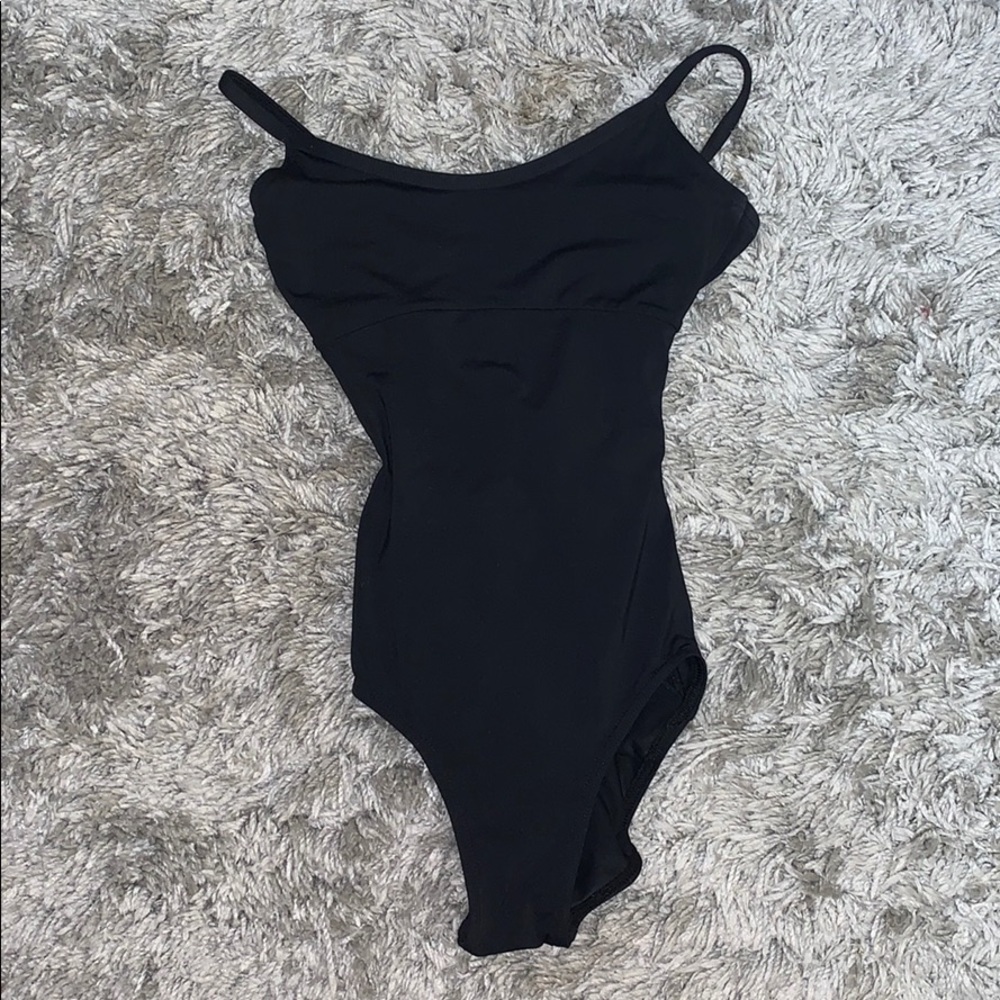 Black capezio leotard